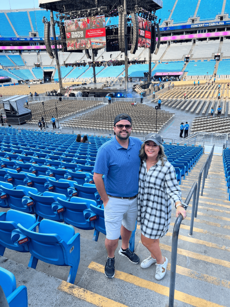 Us at Concert for the Carolinas