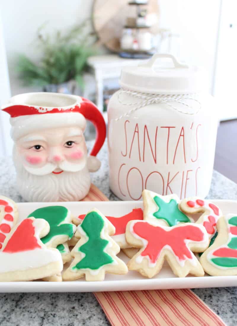 Vanilla Almond Sugar Cookies