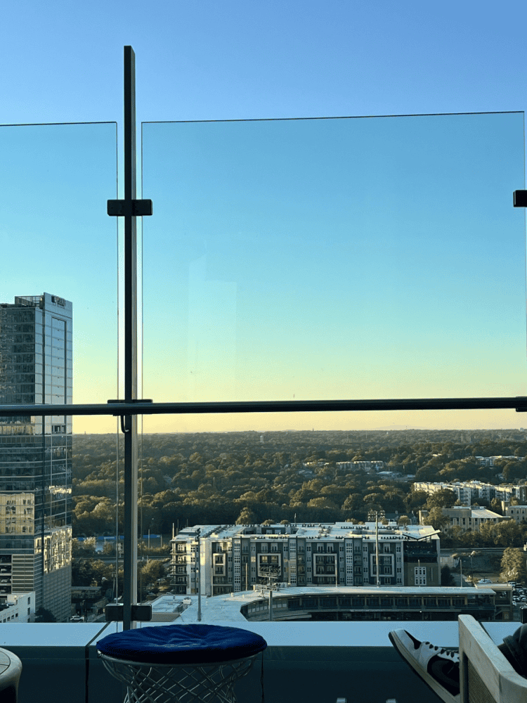 View of Charlotte from Rooftop Bar