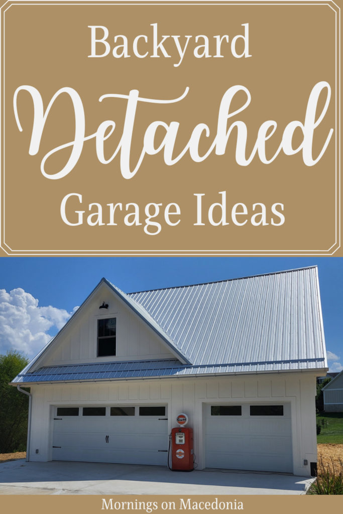 Backyard Detached Garage Ideas