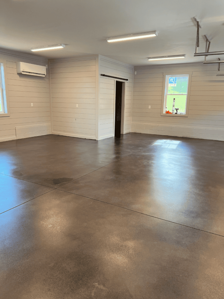 DIY Garage Flooring Idea