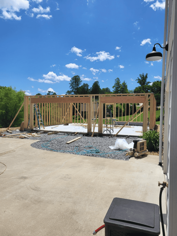 Framing Garage