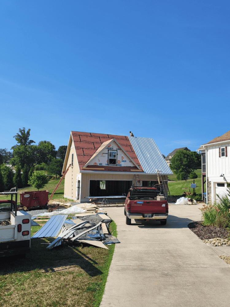 Galvanized Metal Roof