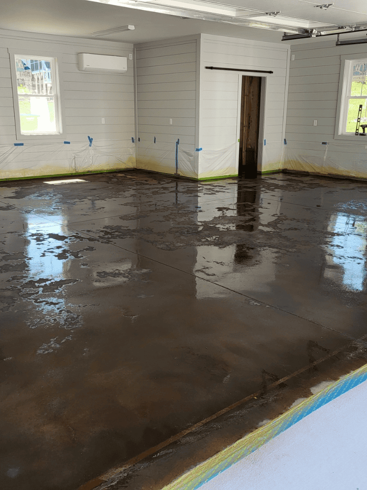 Letting Garage Floors Dry