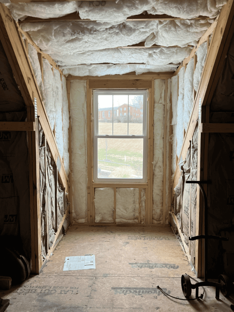 Unfinished Level of Detached Garage