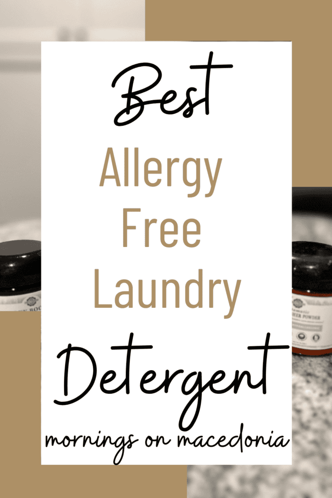 Allergy Free Laundry Detergent