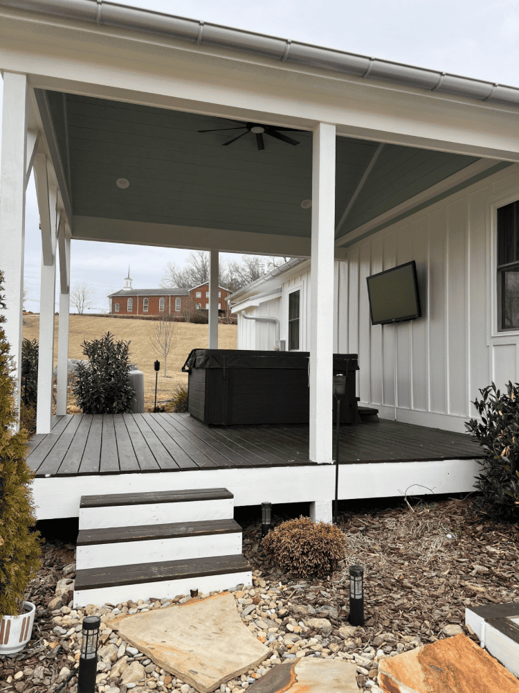 Hot Tub Porch