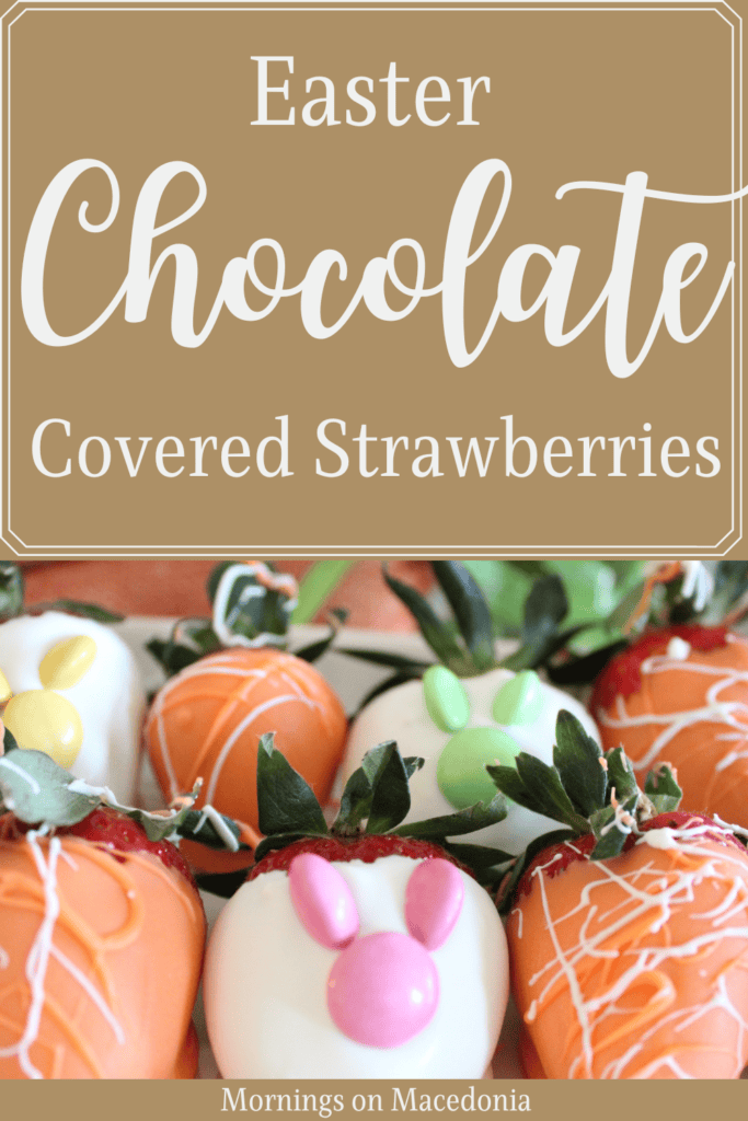 Easter Chocolate Covered Strawberries Ideas