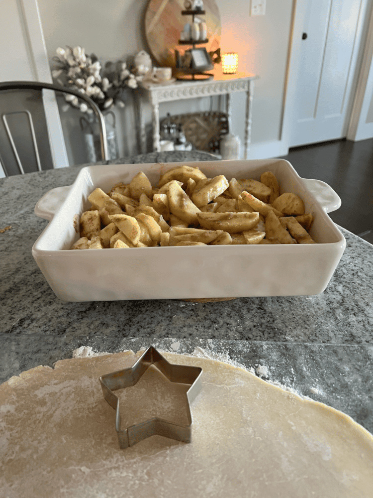 Cutting Pie Dough