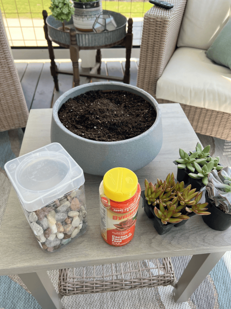 Making Rock Garden