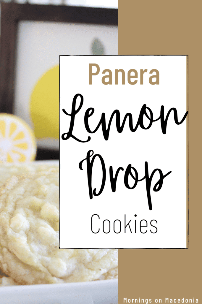 Panera Lemon Cookies