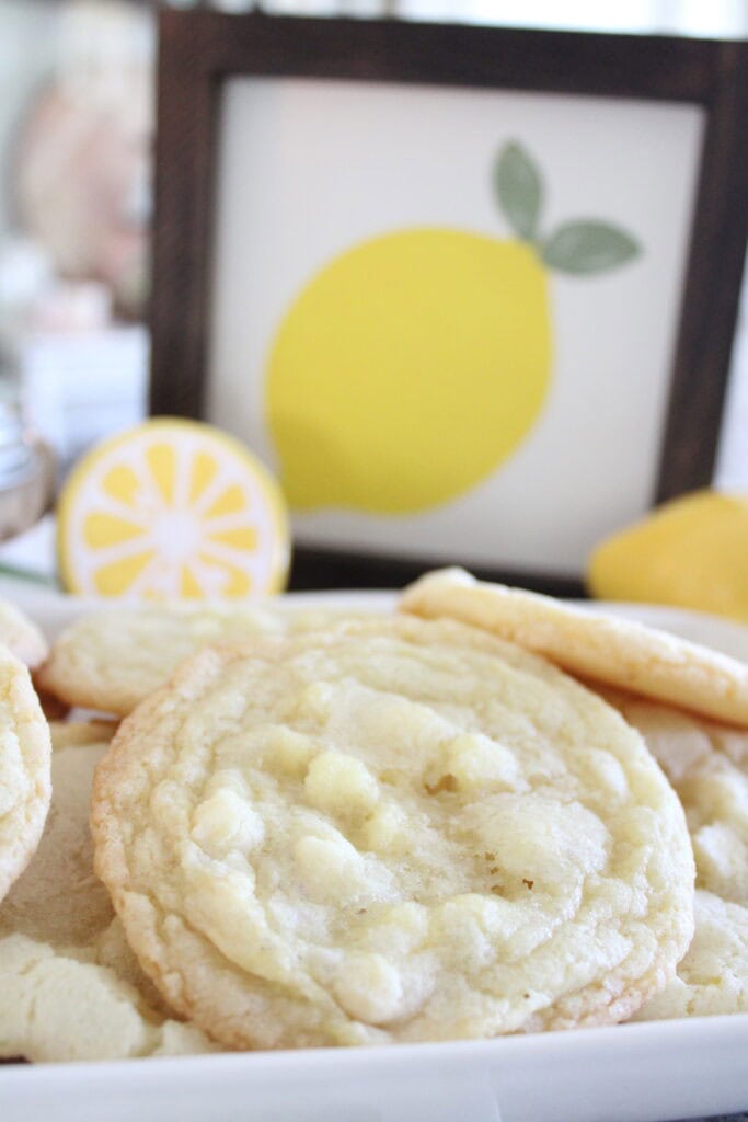 Panera Lemon Drop Cookie