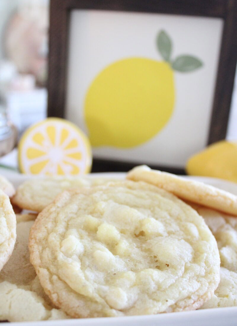 Panera Lemon Drop Cookie