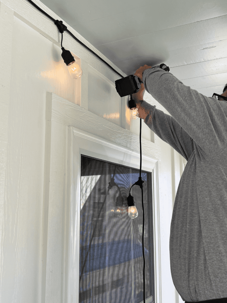 Patio Lights DIY
