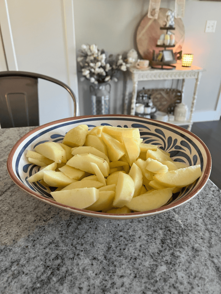 Peeled Apples