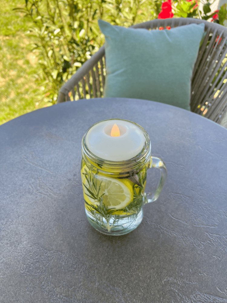 Mosquito Repellent Jar DIY