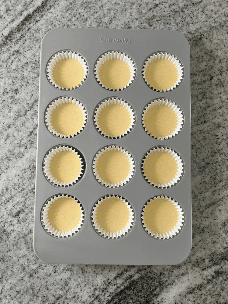 Before Baking Cupcakes