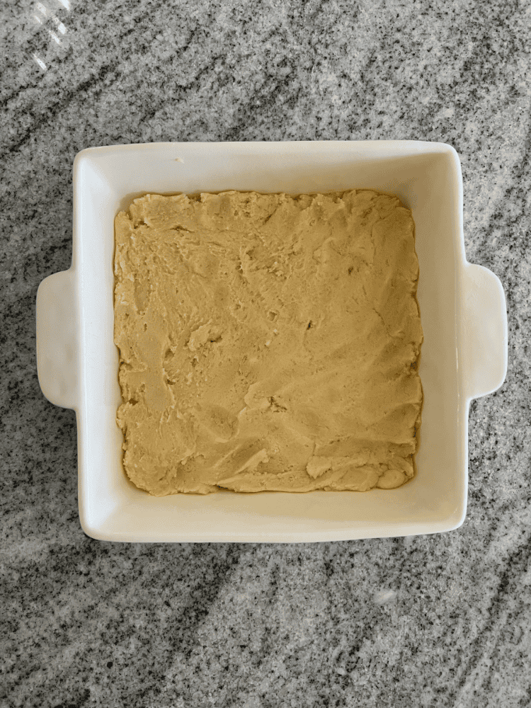 Before Baking Sugar Cookie Bars