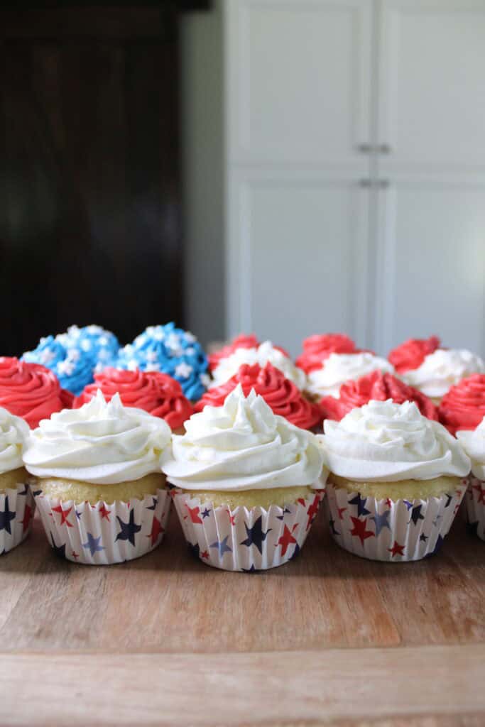 Close Up of Cupcake Liners