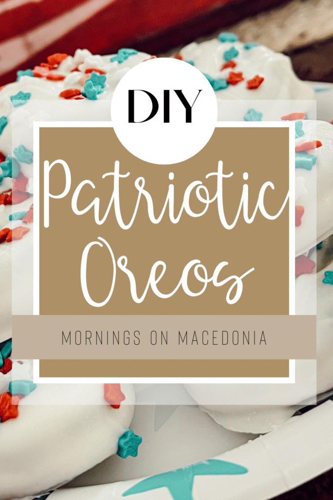 DIY Patriotic Oreos