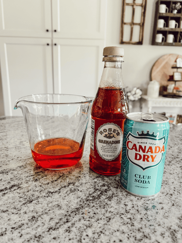 Ingredients for Mocktail