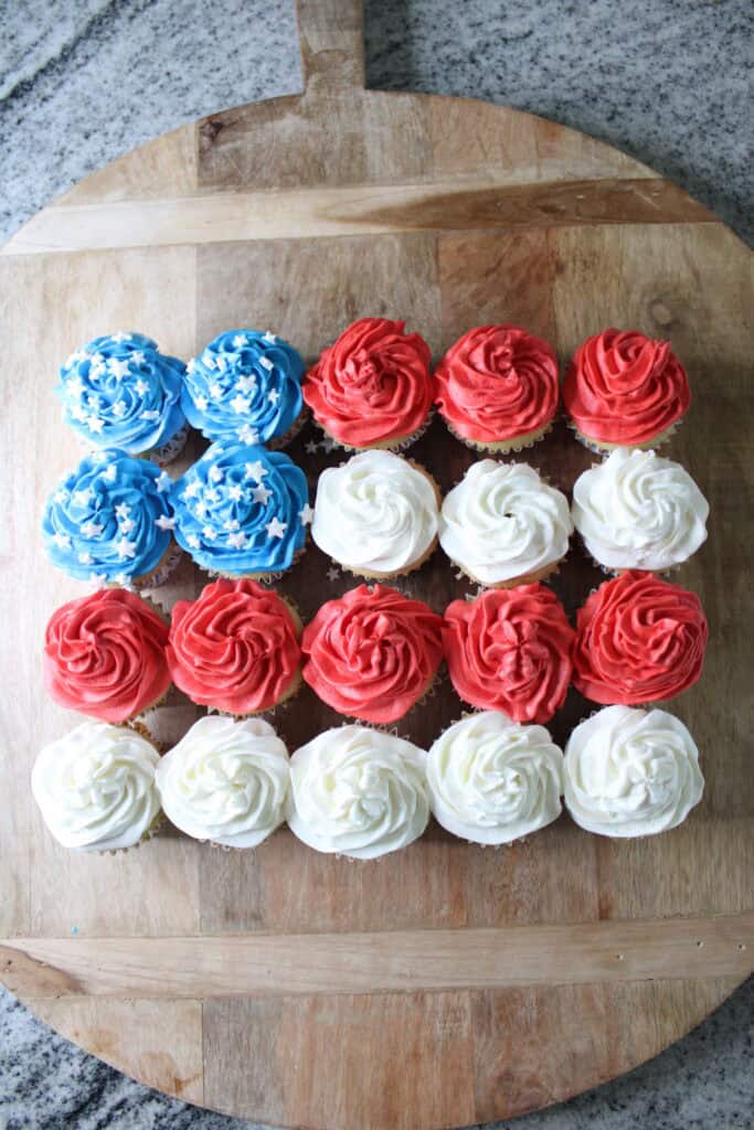 Patriotic Cupcakes Recipe