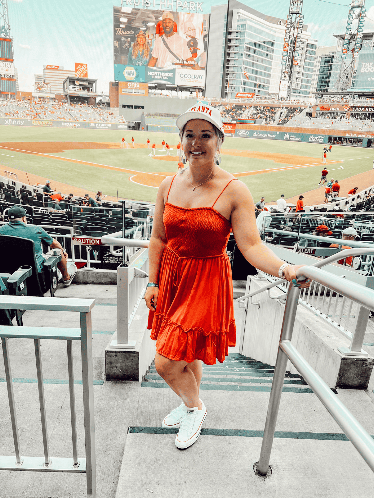 Me At The Atlanta Braves Stadium