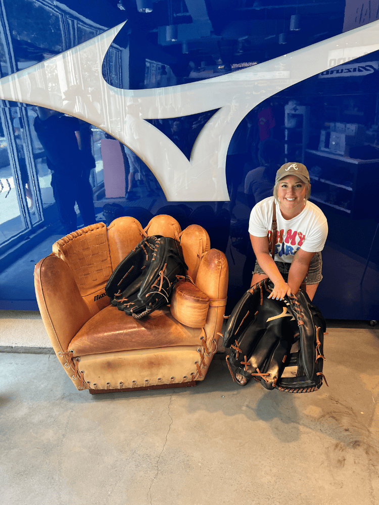 Me in Mizuno Store
