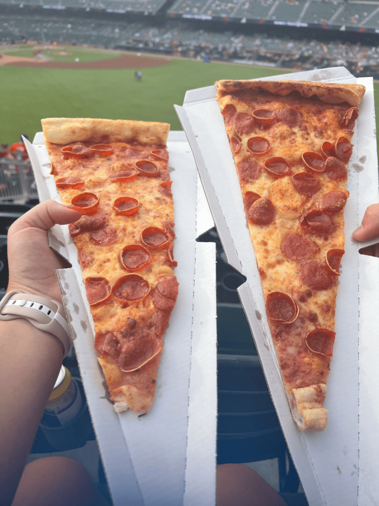 Pizza In The Stadium