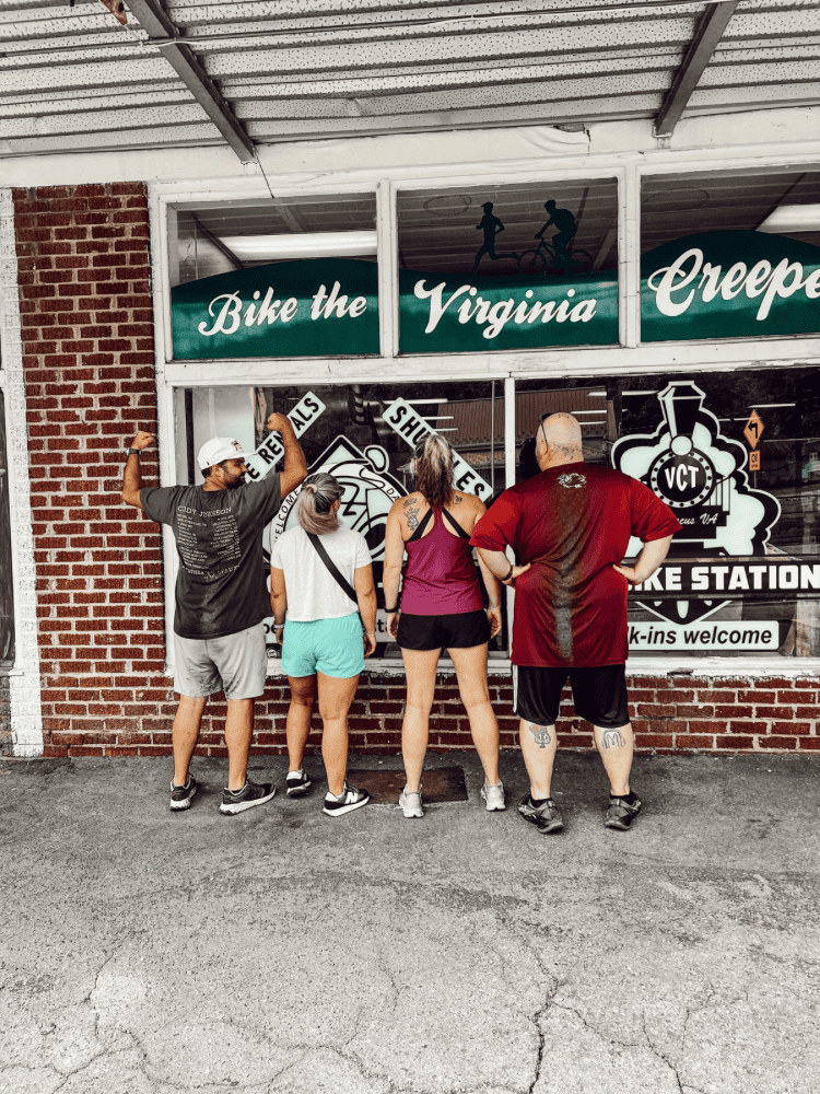 After Biking Creeper Trail