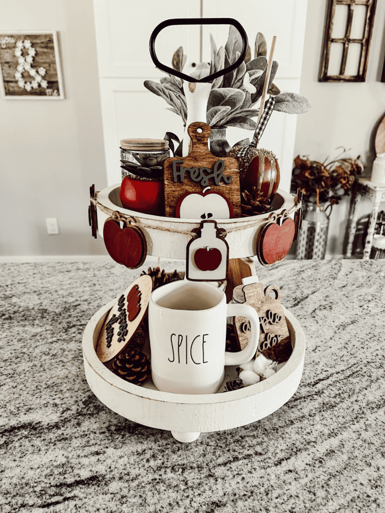 Autumn Tiered Tray