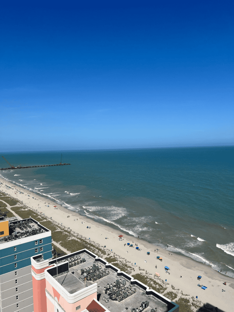 Beach View From Balcony