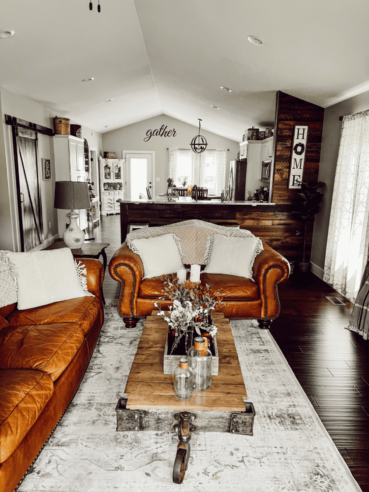 Cozy Fall Living Room Decor