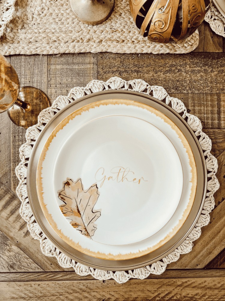 Fall Place Setting