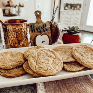 Finished Apple Cider Cookies