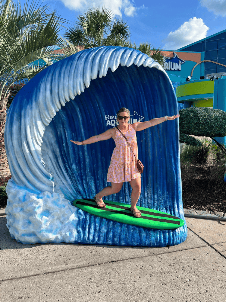 Outside Aquarium