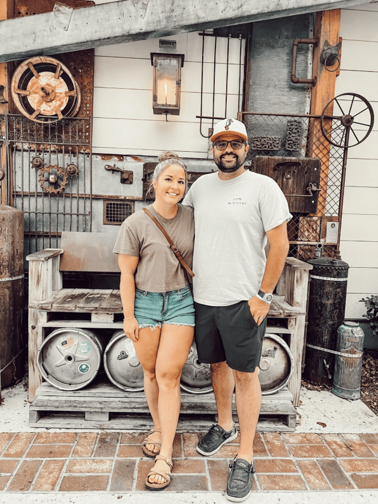 Us at Barefoot Landing