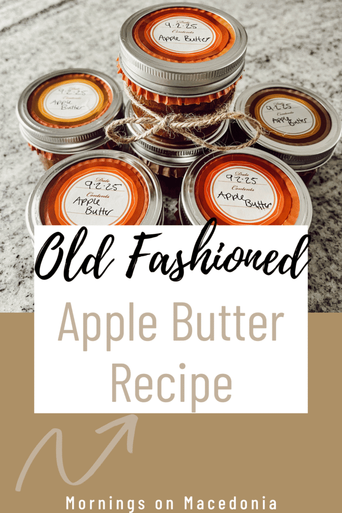Old Fashioned Apple Butter Recipe