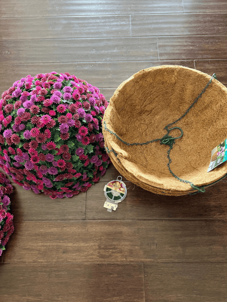 Supplies Needed For DIY Hanging Basket