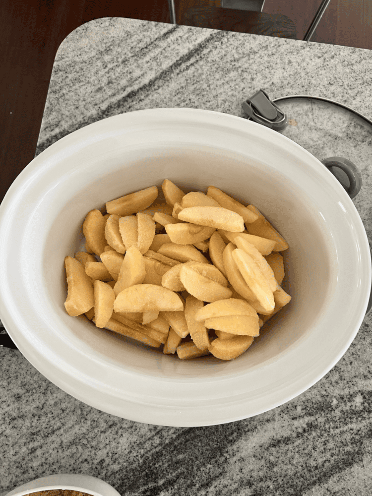 Apples in Crock Pot