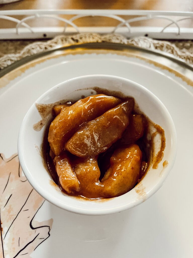 Finished Cinnamon Crockpot Apples