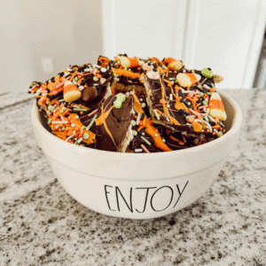 Finished Halloween Crack Candy