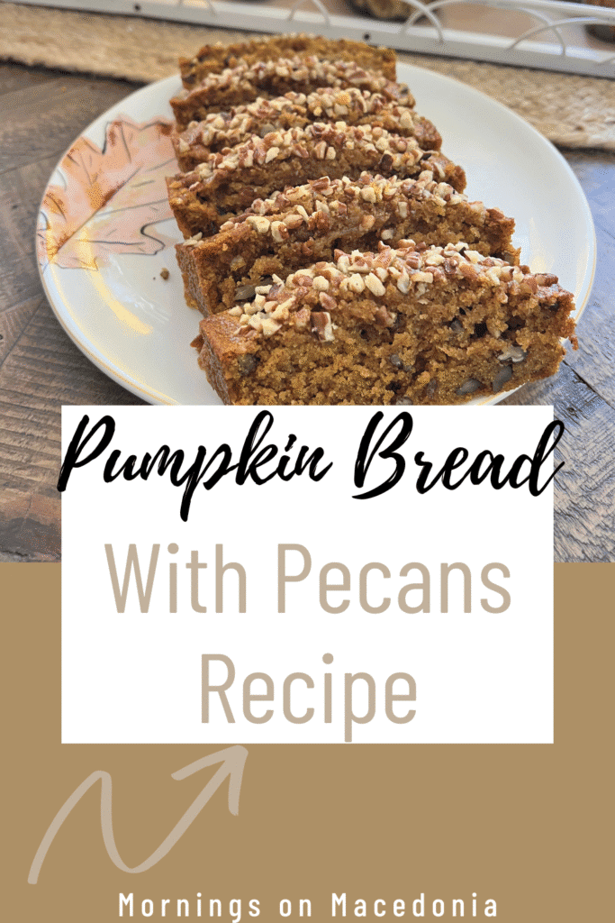 Pumpkin Bread With Pecans Recipe