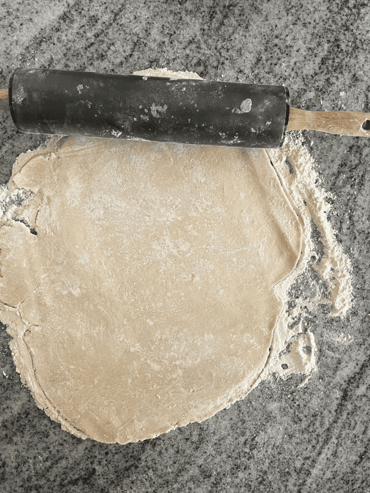 Rolling out Pie Dough