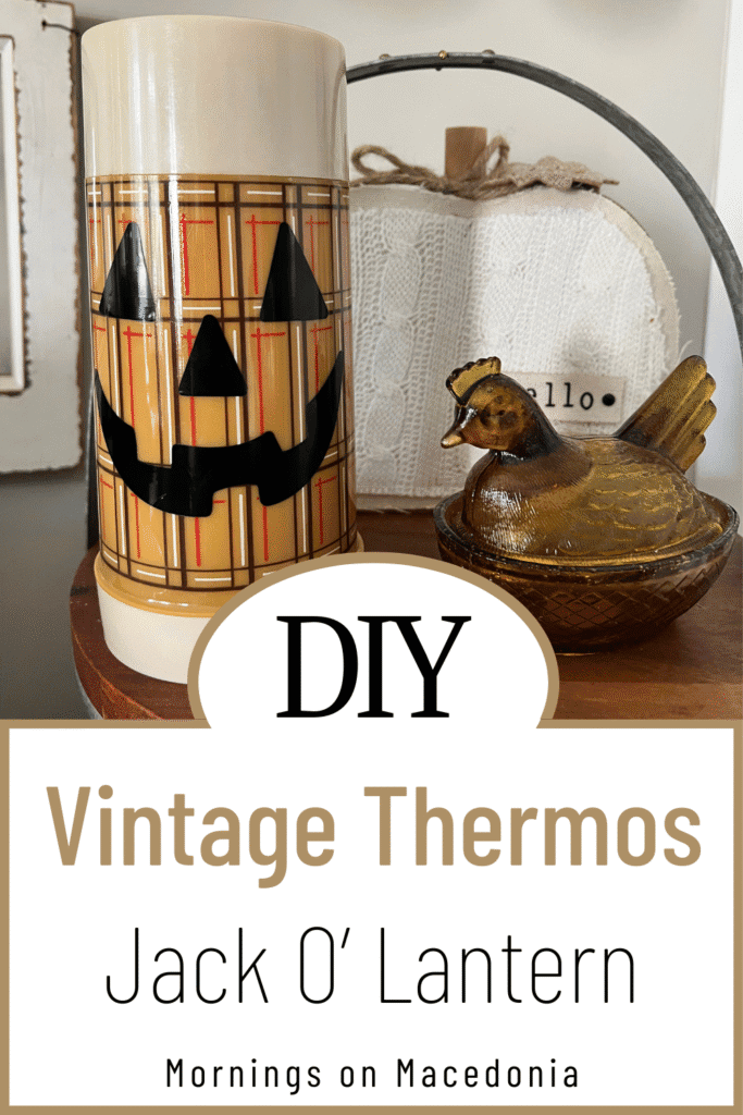Thermos Jack O' Lantern