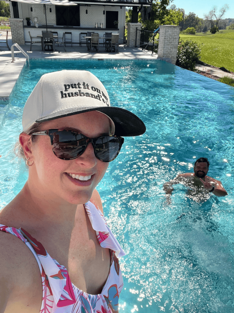 Us in The Pool