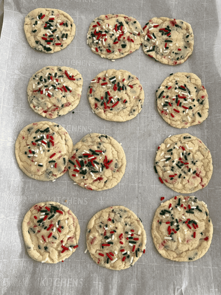 After Baking Cookies