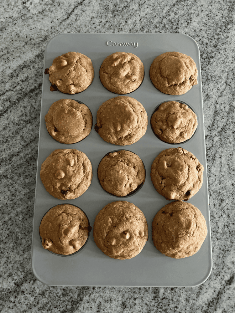 After Baking Muffins