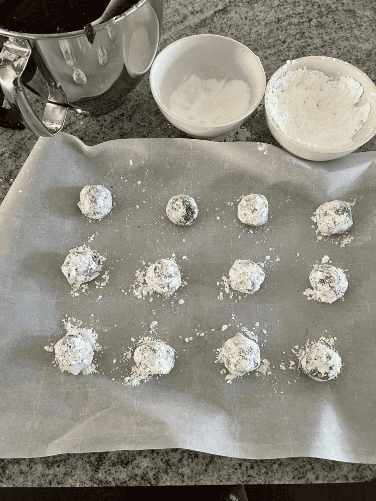 Before Baking Chocolate Espresso Cookies