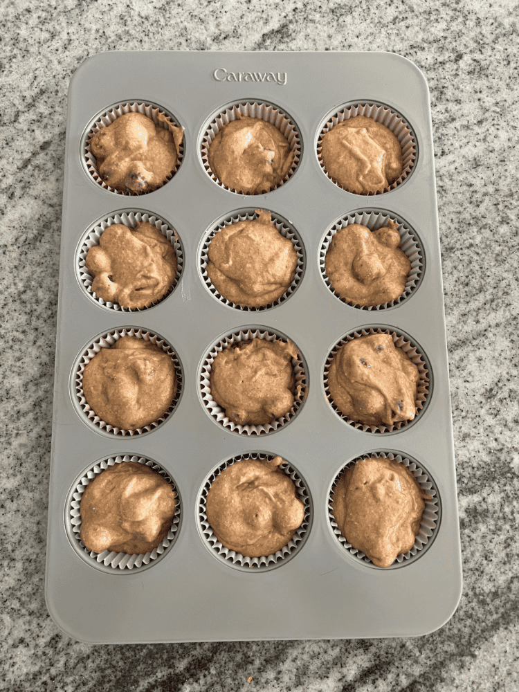 Before Baking Muffins